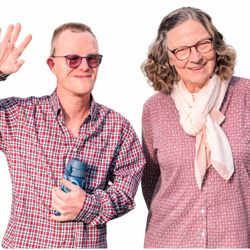 Peter und Schwester Friedgard