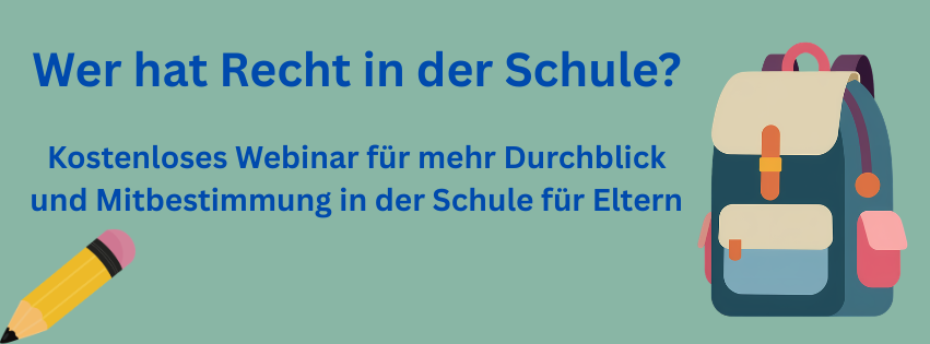 Webinar: Wer hat Recht in der Schule