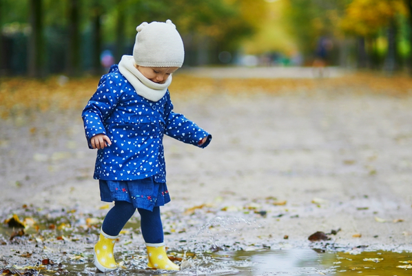 Raus auch bei Sauwetter