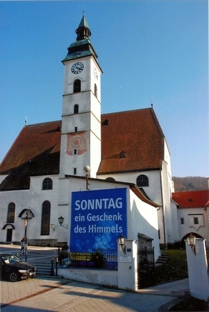 Sonntagsallianz, Kirche, Transparent