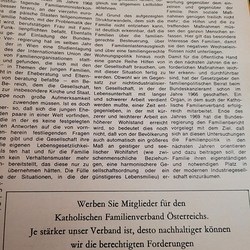 Mitgliederwerbung war auch damals schon ein Thema